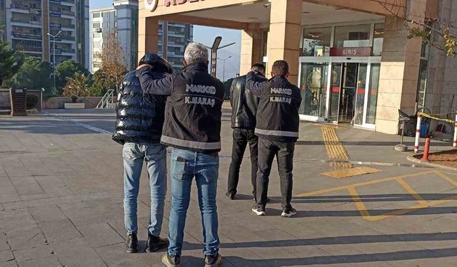 Kahramanmaraş’ta uyuşturucuya 2 tutuklama