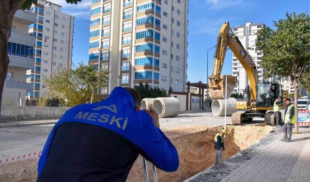 MESKİ, Tarsus’ta altyapı yenileme çalışmalarına devam ediyor