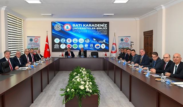 Rektör Topal, Batı Karadeniz Üniversiteler Birliği dönem başkanlığına seçildi