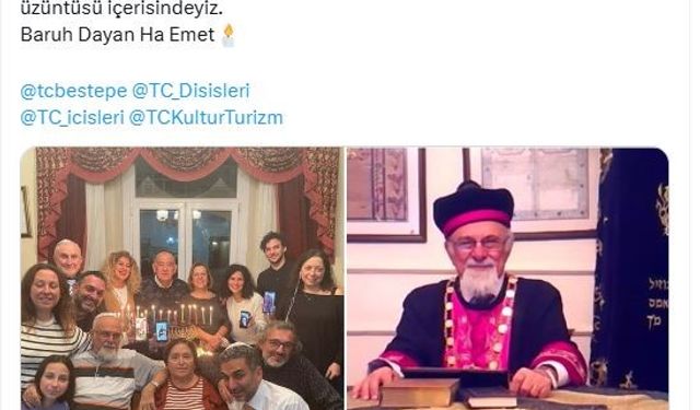 Türkiye Musevileri Hahambaşı Rav İsak Haleva hayatını kaybetti