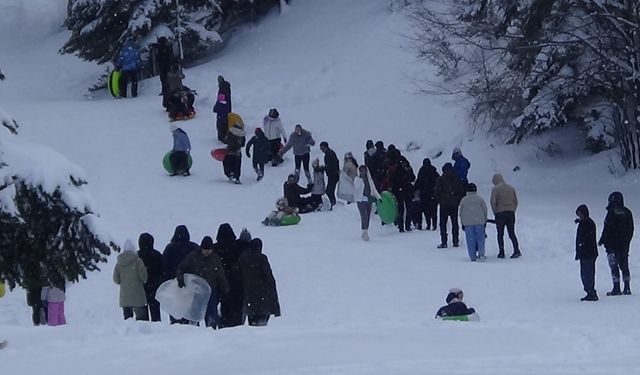 Abant’ta hem eğlence hem de çile