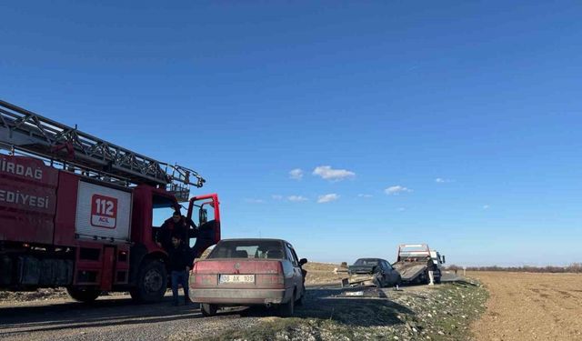 Afyonkarahisar’da kaza 3 yaralı