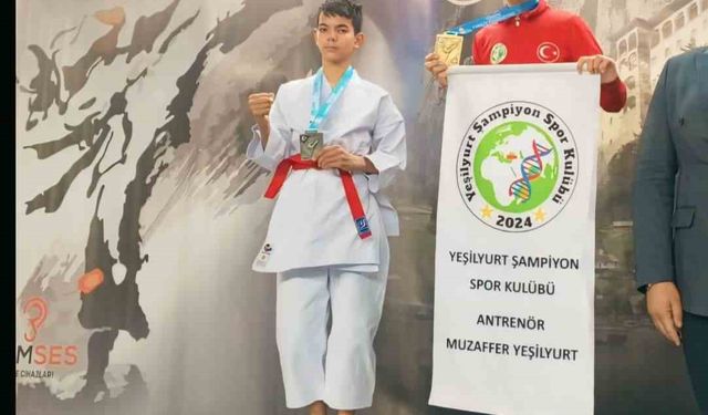 Afyonlu karate sporcusunun büyük başarısı