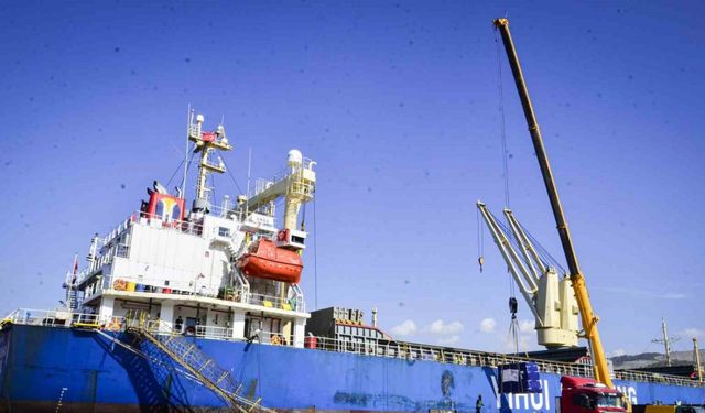 Akkuyu’ya 100. kargo gemisi ulaştı