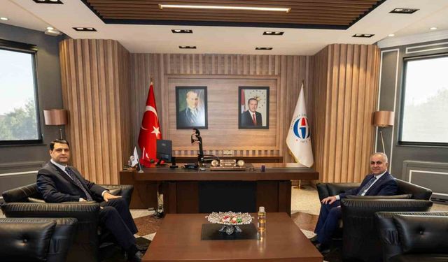 Başkan Yılmaz’dan Doğan ve Türkçüoğlu’na hayırlı olsun ziyareti