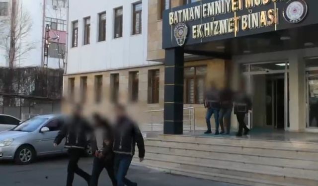 Batman’da iş yeri hırsızlık şüphelileri tutuklandı