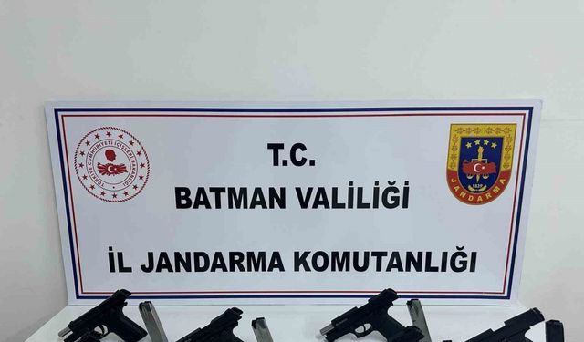 Batman’da silah kaçakçılığına 1 tutuklama