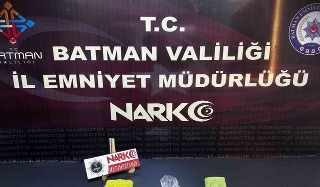 Batman’da uyuşturucu operasyonu: 2 tutuklama