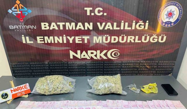 Batman’da uyuşturucu operasyonu