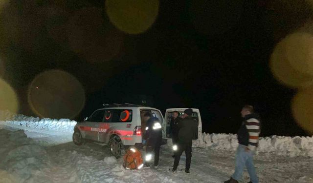 Batman’da yaralanan hamile kadın, kar nedeniyle 6 saat sonra hastaneye ulaştırıldı