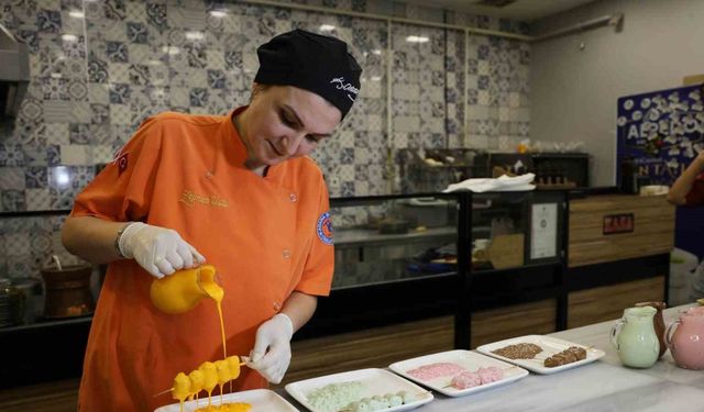 ’Çöp şiş katmer’ renklendi