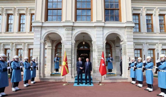 Cumhurbaşkanı Erdoğan, Kuzey Makedonya Başbakanı Mickoski’yi kabul etti