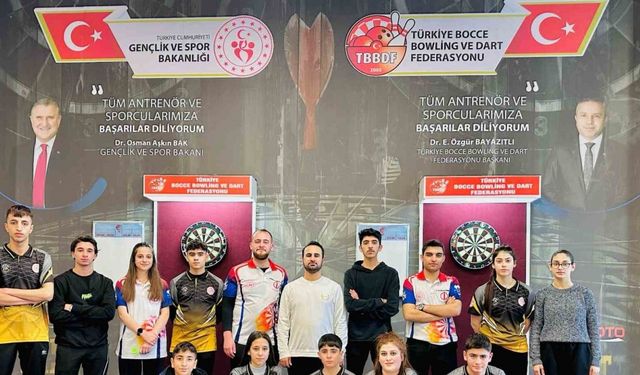 Dartta Elazığ’a şampiyonluk