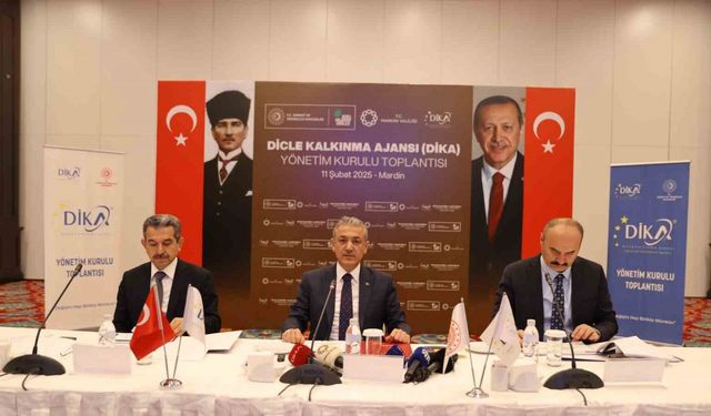 Dicle Kalkınma Ajansı 2025 Yönetim Kurulu Toplantısı gerçekleşti