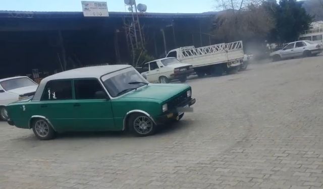 Drift attı hem 46 bin TL ceza yedi hem de ehliyeti gitti