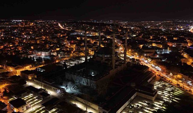 Edirne’de Berat Kandili dualarla idrak edildi