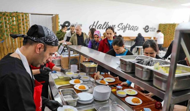 Efeler Belediyesi Kent Lokantası iftarda vatandaşlara hizmet verecek