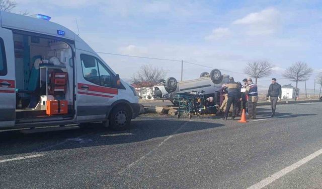 Elazığ’da trafik kazası: 1’i ağır 4 yaralı