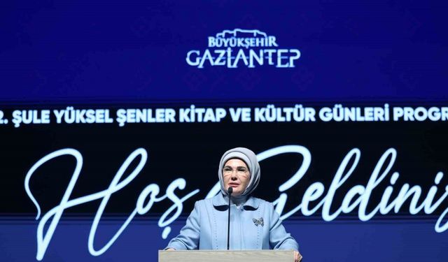 Emine Erdoğan, 2. Şule Yüksel Şenler Kitap ve Kültür Günleri Programı’nda konuştu