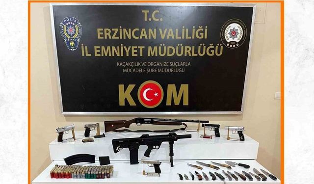 Emniyetten silah operasyonu