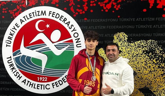 Erzincanlı sporcu Türkiye 2’ncisi oldu