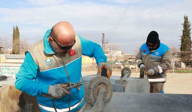 Haliliye’de gezici atölye hizmeti