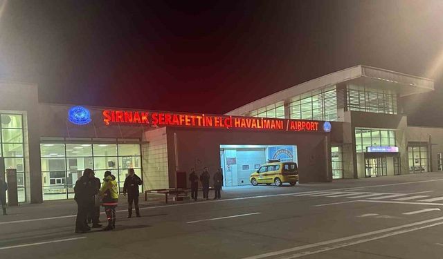 İstanbul-Şırnak seferleri hava muhalefetine takıldı