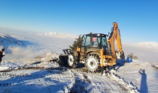 Kahramanmaraş’ta eğitime kar engeli