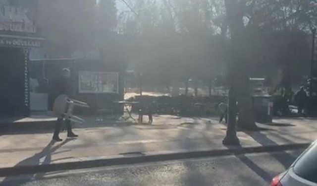 Kahramanmaraş’ta kavga anı kamerada