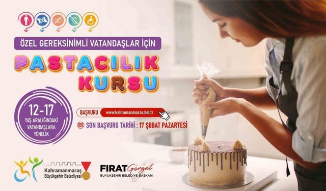 Kahramanmaraş’ta özel şefler bu kurslarda yetişecek