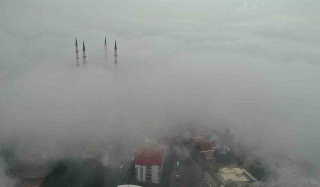 Kahramanmaraş’ta yoğun sis etkili oldu