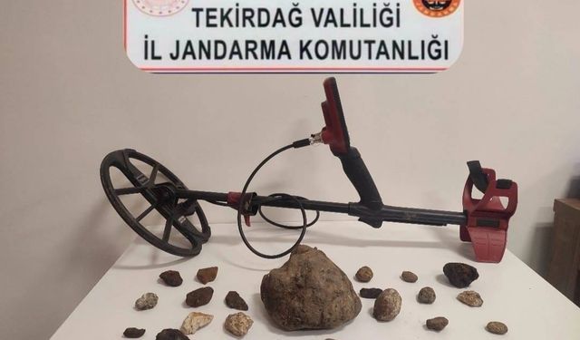 Kapaklı’da kaçak kazı ekipmanları ele geçirildi