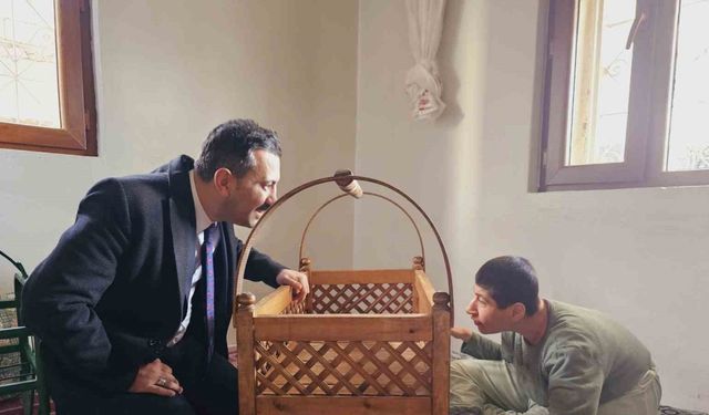 Kaymakam Kundakçı, engelli vatandaşın talebini yerine getirdi