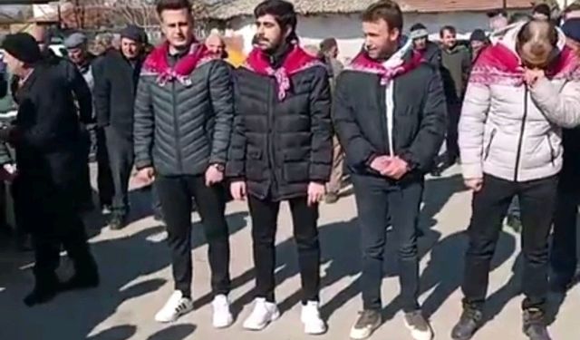 Kınalı kuzular dualarla askere uğurlandı