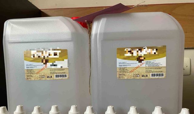 Kırıkkale’de 10 litre kaçak etil alkol ele geçirildi