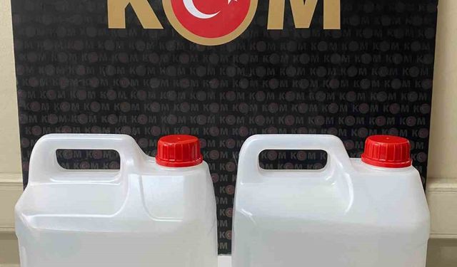 Kırıkkale’de kaçak alkol operasyonu: 1 gözaltı