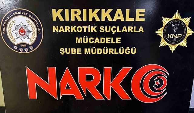 Kırıkkale’de uyuşturucu operasyonunda 2 tutuklama