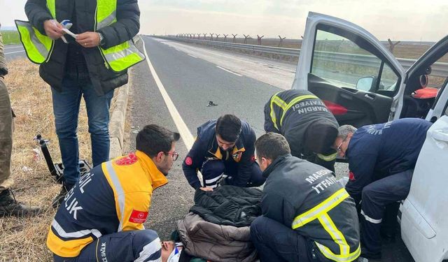 Mardin’de iki otomobil çarpıştı: 3 yaralı