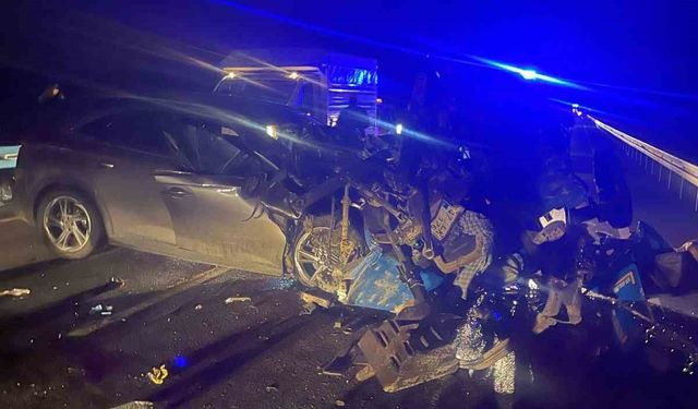 Mardin’de otomobil ile traktör çarpıştı: 3 yaralı