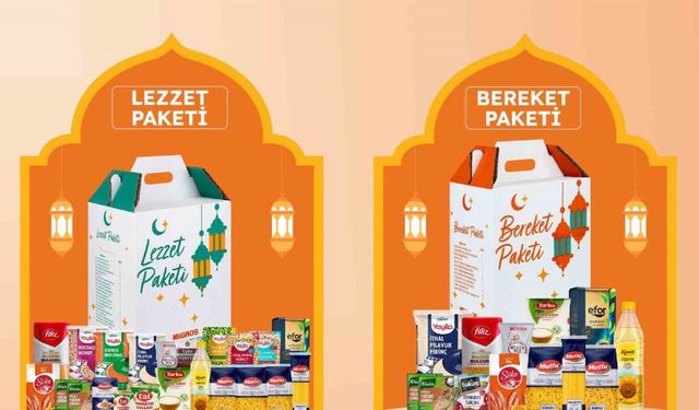 Migros, Ramazan kolilerini tüketicilere sundu