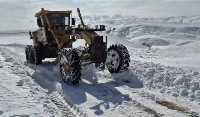 Muş’ta 250 köy yolu kapandı