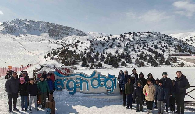 Öğrenciler Ergan Dağı’nda unutulmaz bir gün geçirdi
