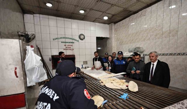 Şahinbey Belediyesi’nden sıkı denetim