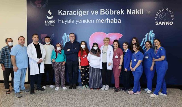 SANKO Üniversitesi Hastanesi’nde üç hasta kadavradan böbrek nakliyle yaşama tutundu