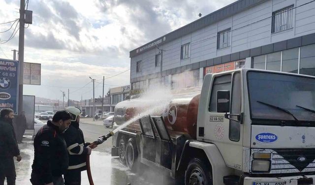 Şanlıurfa’da faciadan dönüldü