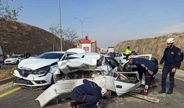 Şanlıurfa’da zincirleme trafik kazası: 6 yaralı