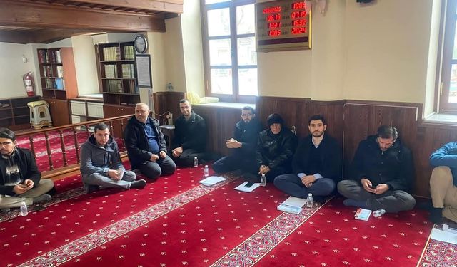Şarköy İlçe Müftülüğü şubat ayı mutat toplantısını gerçekleştirdi