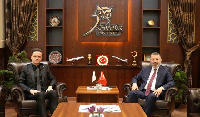 Savcı Yılmaz, Rektör Kırışık ile görüştü