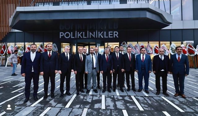 Şehir protokolünden HG Hospital’a ziyaret