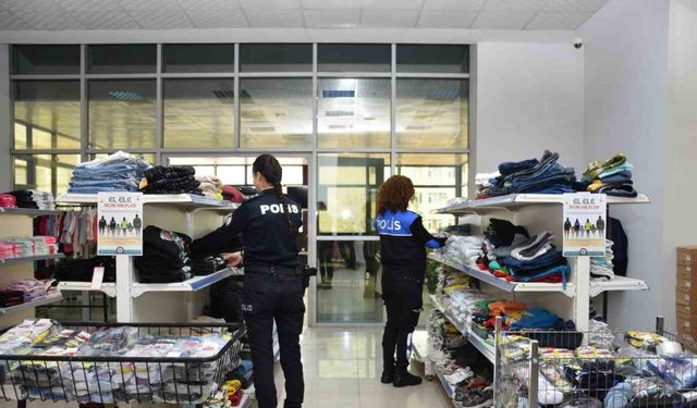 Siirt İl Emniyet Müdürlüğü’nden çocuklara ücretsiz kıyafet dükkanı